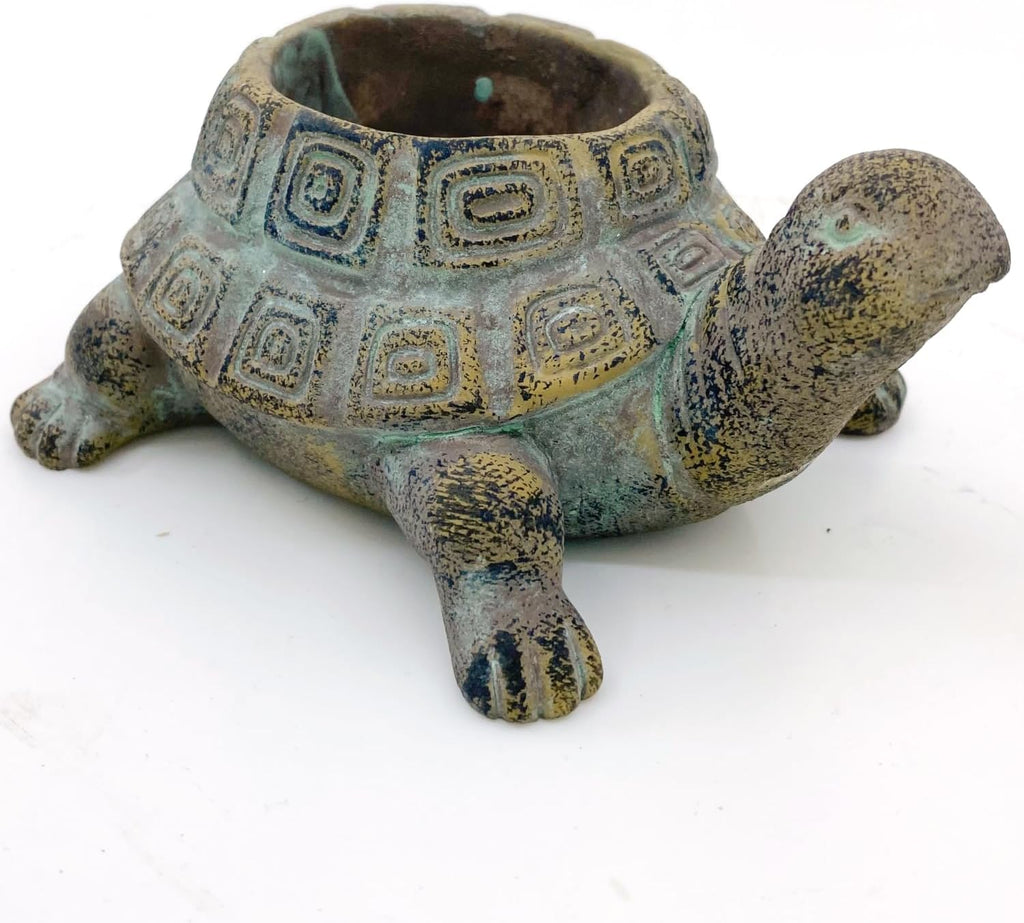 Small Cement Turtle Planter for Succulents D152