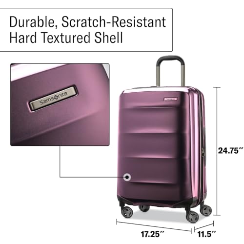 Carry-On Hardside Expandable 21-Inch Luggage with Spinner Wheels and TSA Lock T525535