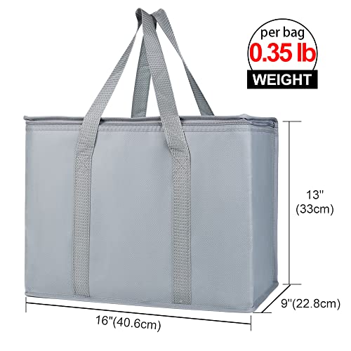 Insulated Food Delivery Bag Hot Cold Meal Carrier Cooler Tote K646948