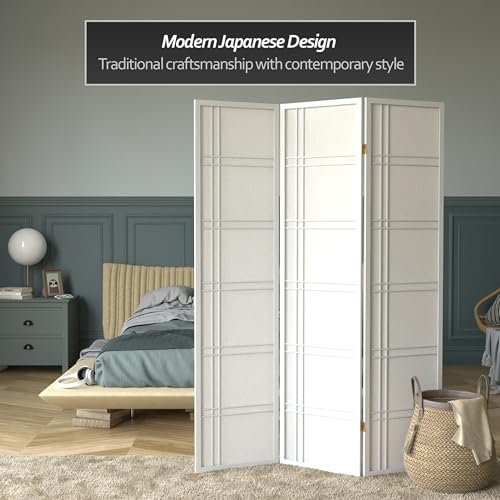 6 Panel Honey Room Divider X65165