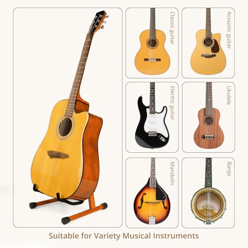 Foldable Hardwood Guitar Stand N691996