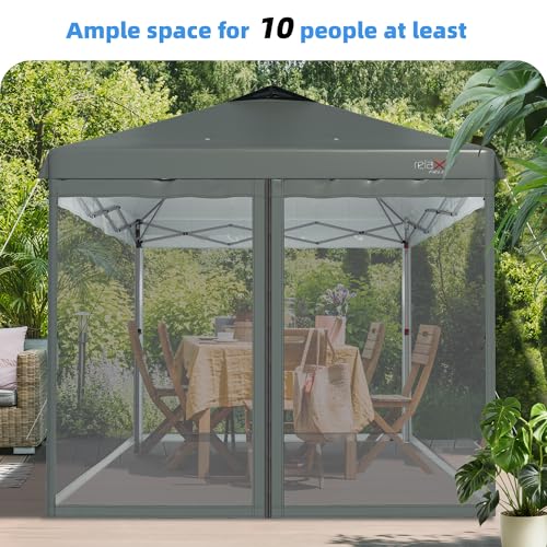 Pop Up Canopy Tent 10x10 with Mosquito Netting M5215