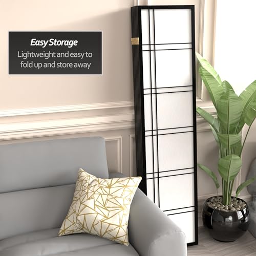 6 Panel Honey Room Divider X65165