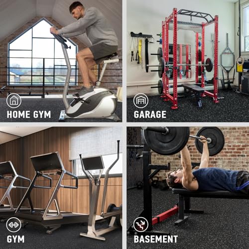 Exercise Mats 24 Sq Ft Interlocking EVA Foam for Home Gym I7577