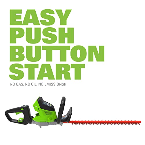 Cordless Hedge Trimmer with Battery and Charger Y81508