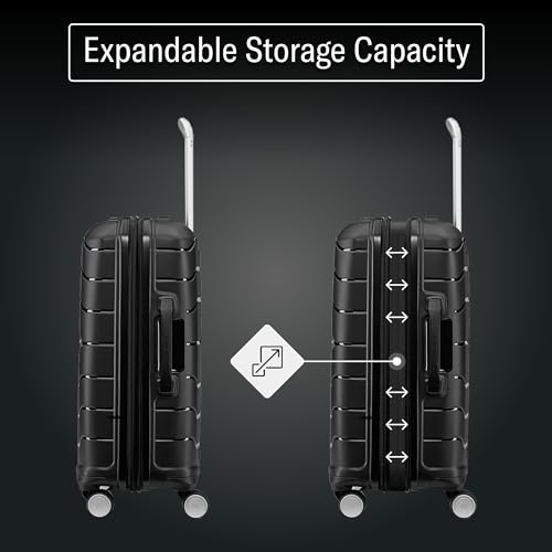 21-Inch Hardside Carry-On Luggage with Spinner Wheels W53970