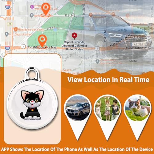 GPS Tracker for Vehicles with Global Coverage, No Subscription Required W61685