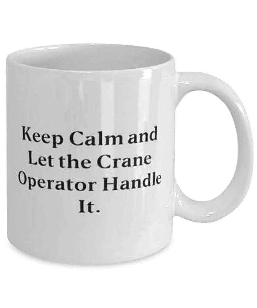 Funny Crane Operator 15oz Mug Gift A3567