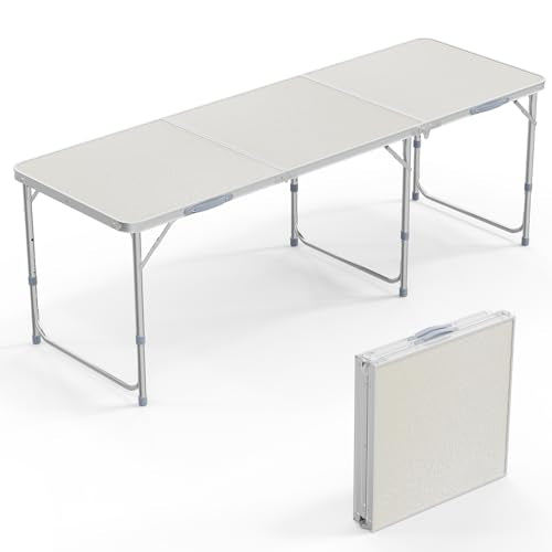 3ft Aluminum Folding Camping Table with Carrying Handle L179408