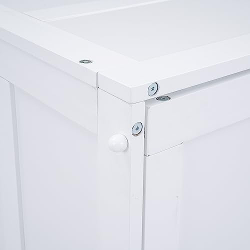 Queen Size Murphy Bed with Cabinet and LED Lights P178570
