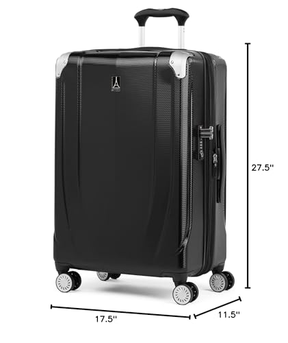 Hardside Expandable Carry-On Luggage with 8 Spinner Wheels, 21 Inch N246