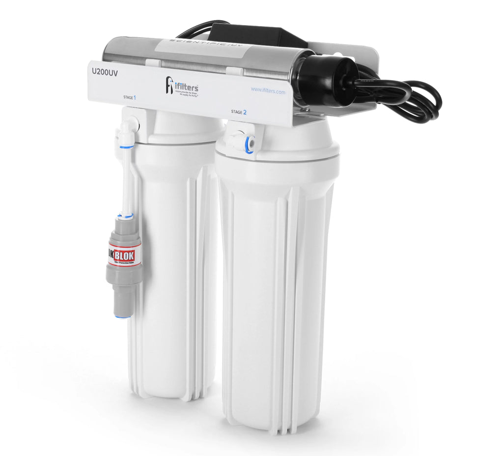 UV Drinking Water Filtration Purifier System 3 Stage Sterilize S19888