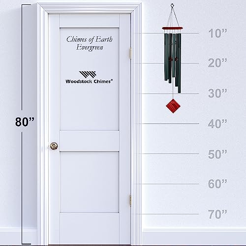 Large Bronze Wind Chime for Outdoor Patio, Porch, and Garden Y4081