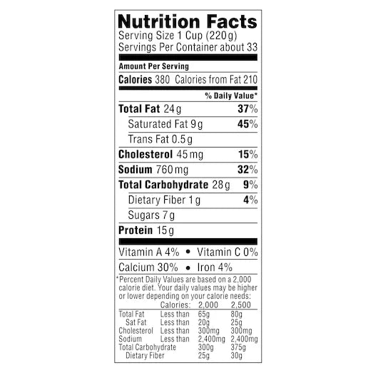 White Cheddar Macaroni and Cheese, 64 Ounce P338