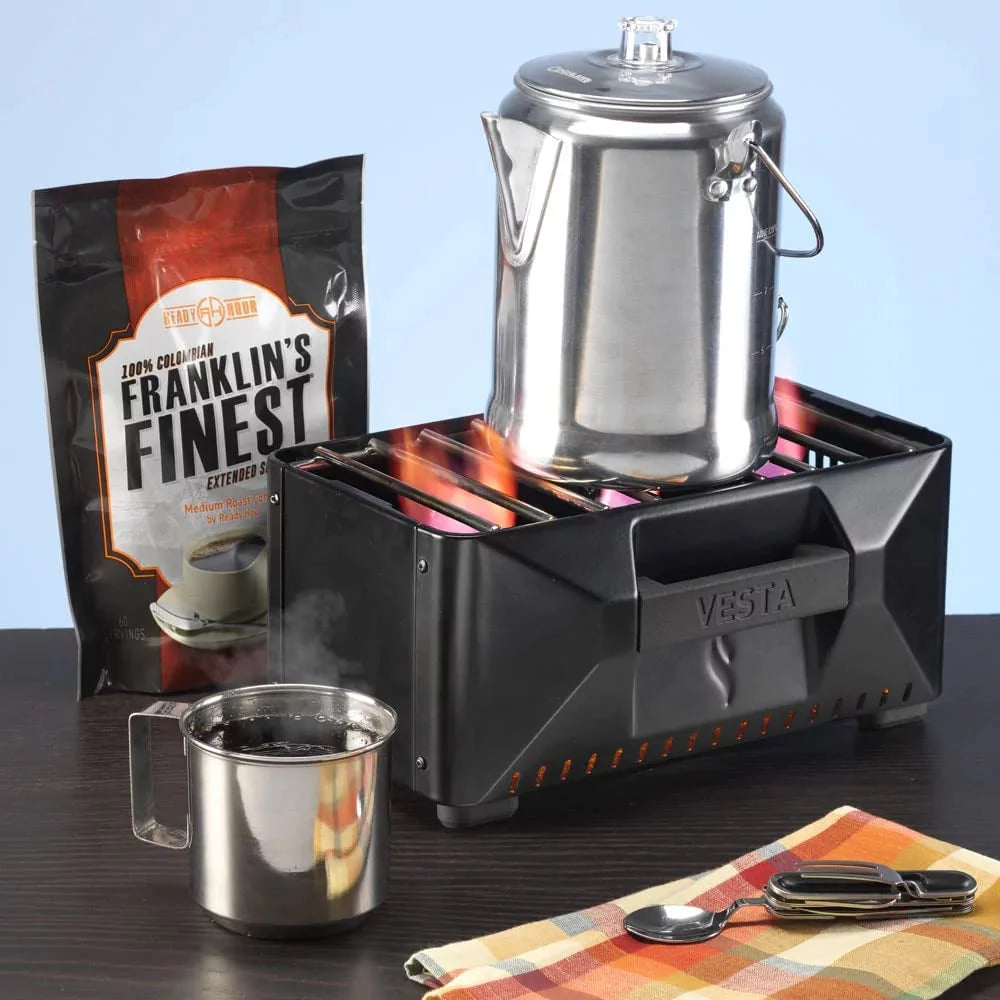 Compact Camping Heater & Stove for Indoor Outdoor Use J8887