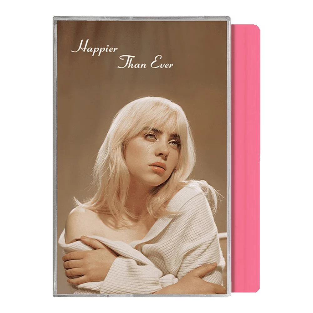 Billie Eilish - Happier Than Ever Exclusive Pink Color Cassette Tape