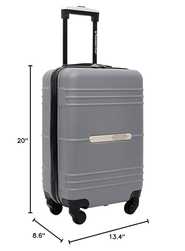 Carry-On 22-Inch Spinner Luggage, Charcoal L91083