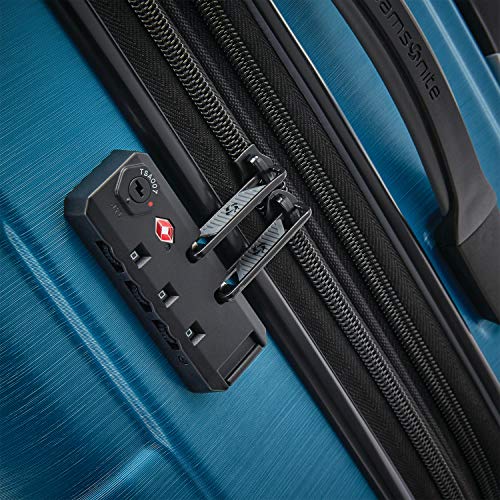 Hardside Expandable Carry-On Luggage with Spinner Wheels, Black, 20-Inch S82043
