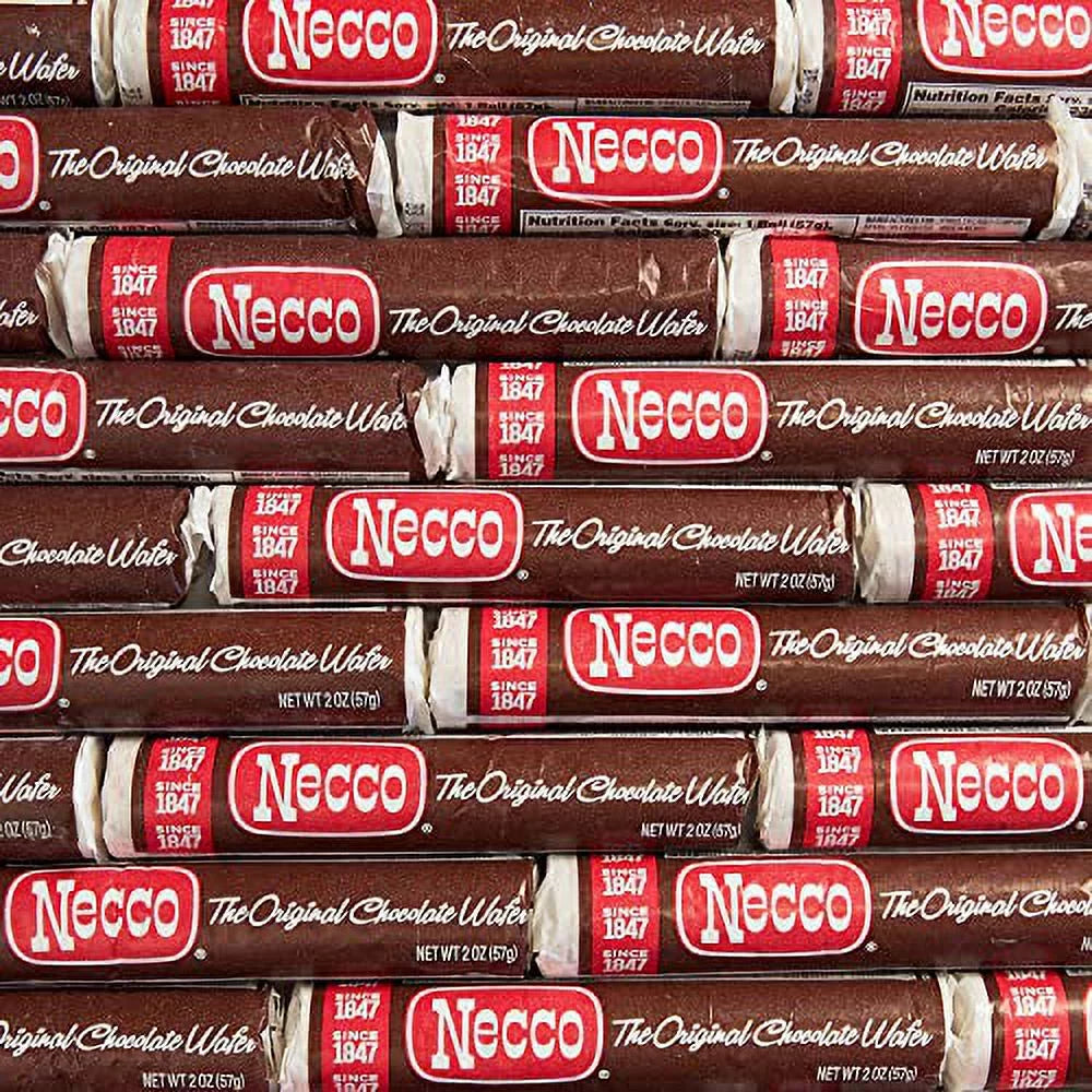 Chocolate Wafers Display Pack, 2-Ounce Rolls (Pack of 24) O64478