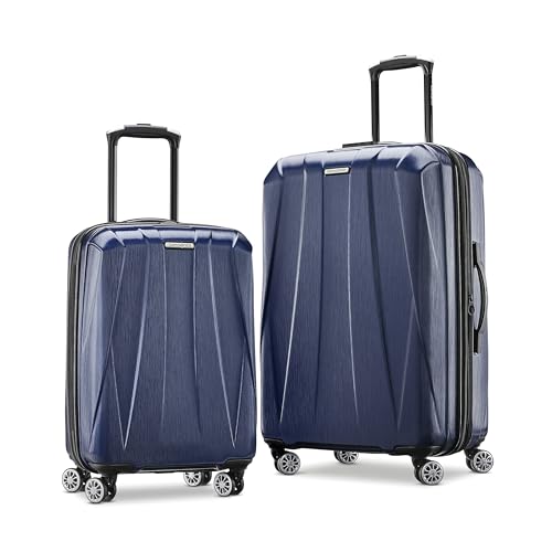 Hardside Expandable Carry-On Luggage with Spinner Wheels, Black, 20-Inch S82043