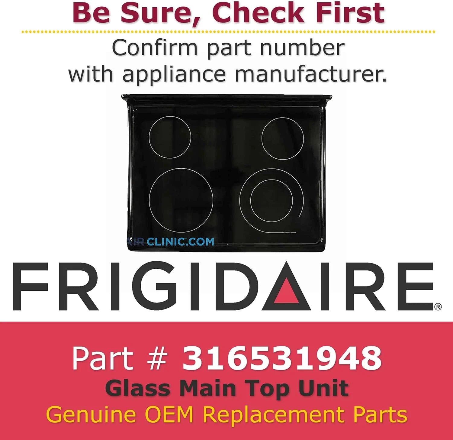 Glass Main Top E417198