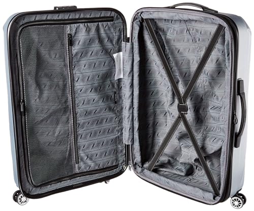 Hardside Expandable Carry-On Luggage with Spinner Wheels, Black, 20-Inch S82043