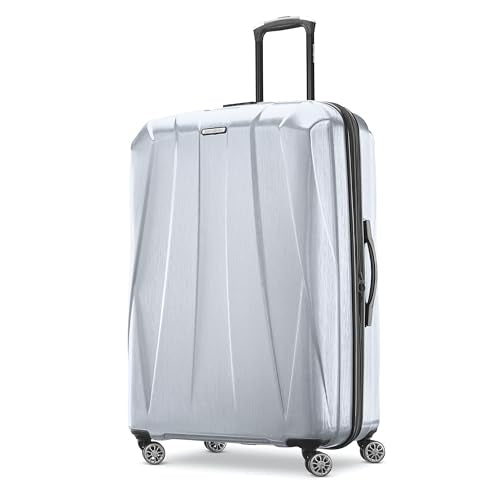 Hardside Expandable Carry-On Luggage with Spinner Wheels, Black, 20-Inch S82043