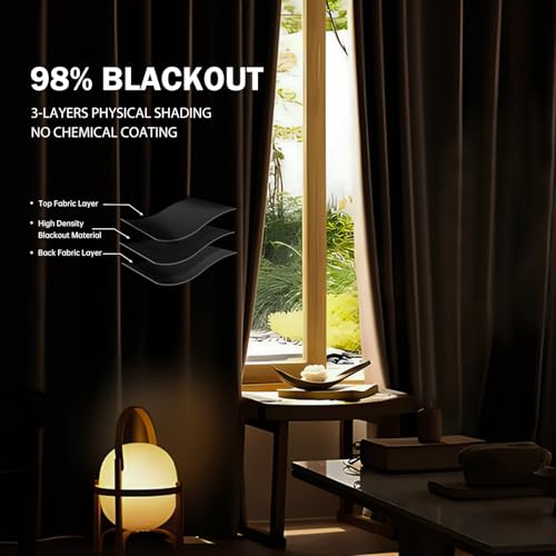 Ceiling Mounted Room Divider Curtain Track Set, Blackout Panel, White Rail, 8.3 x 7 ft K66131