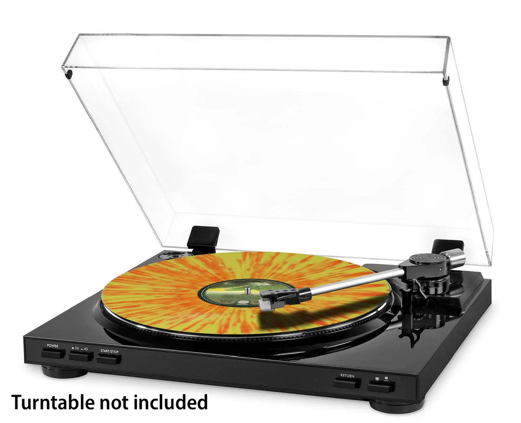 Orange & Yellow Splatter Vinyl Rock LP K28824
