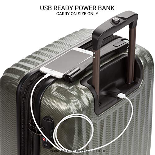 Expandable Hardside Carry-On Luggage with Spinner Wheels and TSA Lock F31623
