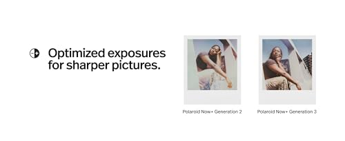 Instant Camera with Bluetooth App Control + 16 Color Photos U475