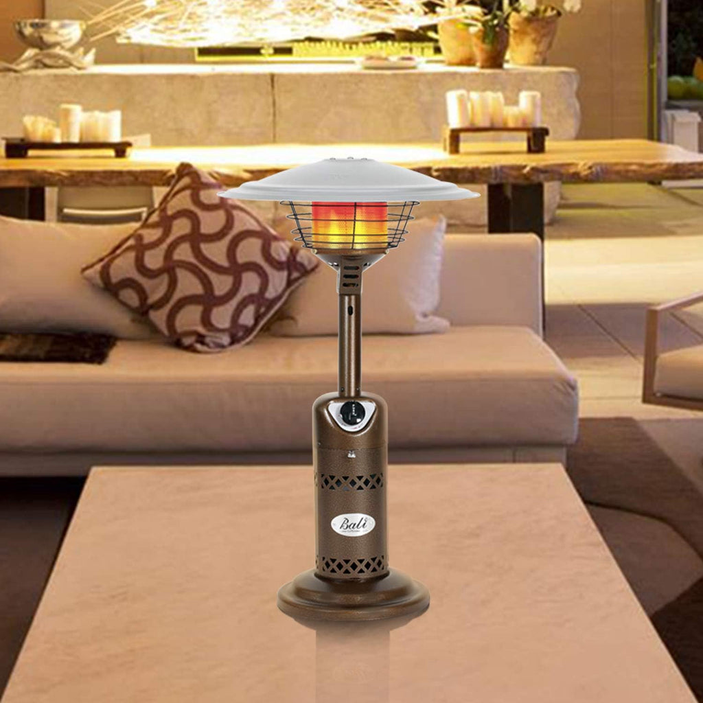Patio Heater Gas Portable Tabletop Heater with Adjustable Thermostat K198570