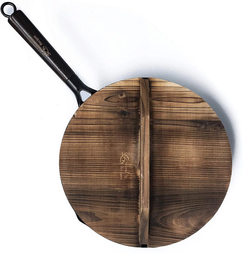 Carbon Steel Wok for Electric, Induction and Gas Stoves D189