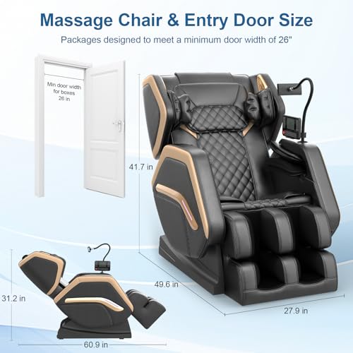 Massage Chair Full Body with Zero Gravity, Heating and Airbags C422