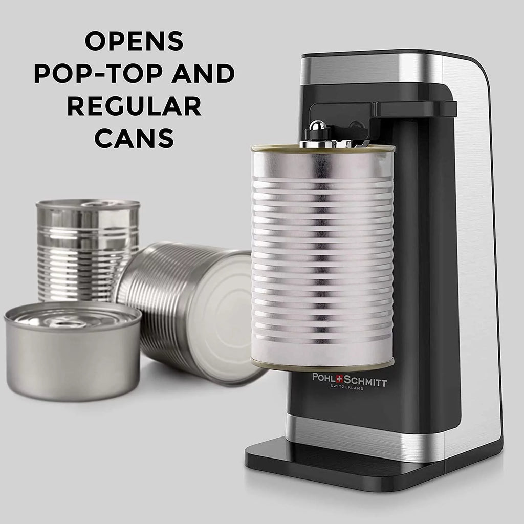 Electric Can Opener with Knife Sharpener and Bottle Opener J91817