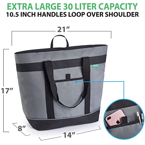 Insulated Cooler Bag with Thermal Insulation, Collapsible Y5679