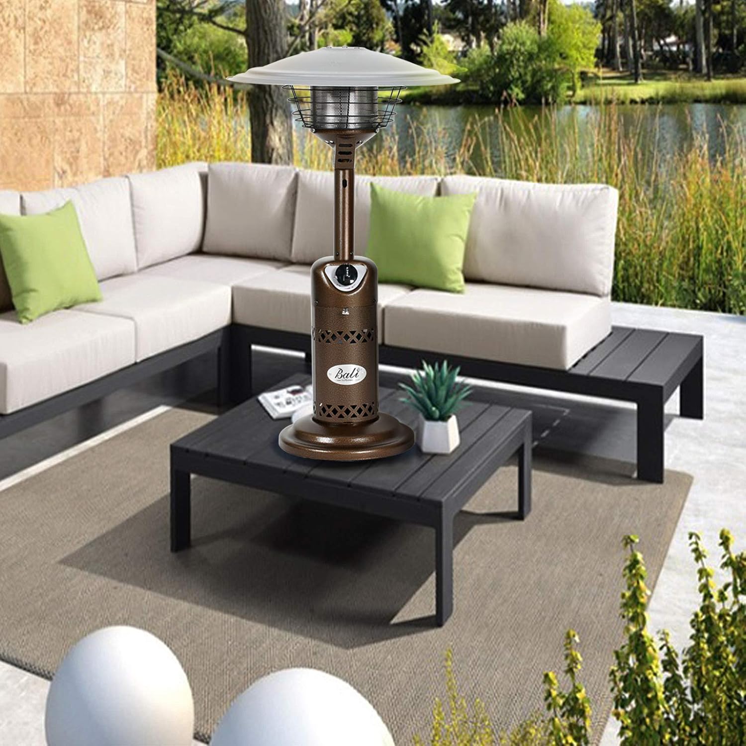 Portable Propane Patio Heater, Table Top Outdoor Heater E5001