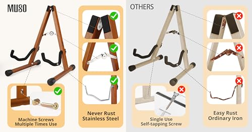 Foldable Hardwood Guitar Stand N691996