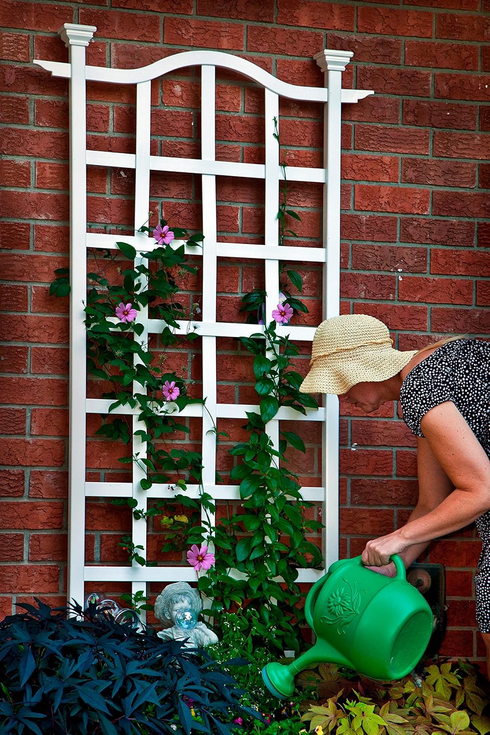 Vinyl Trellis 30"W x 78"H D9731