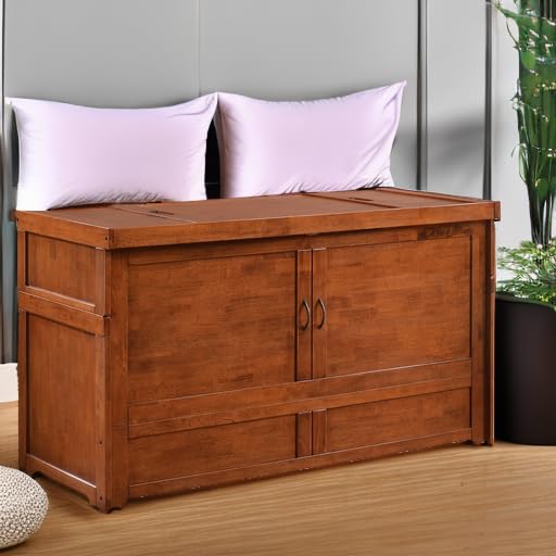 Murphy Cube Cabinet Bed (White, Queen) M597282