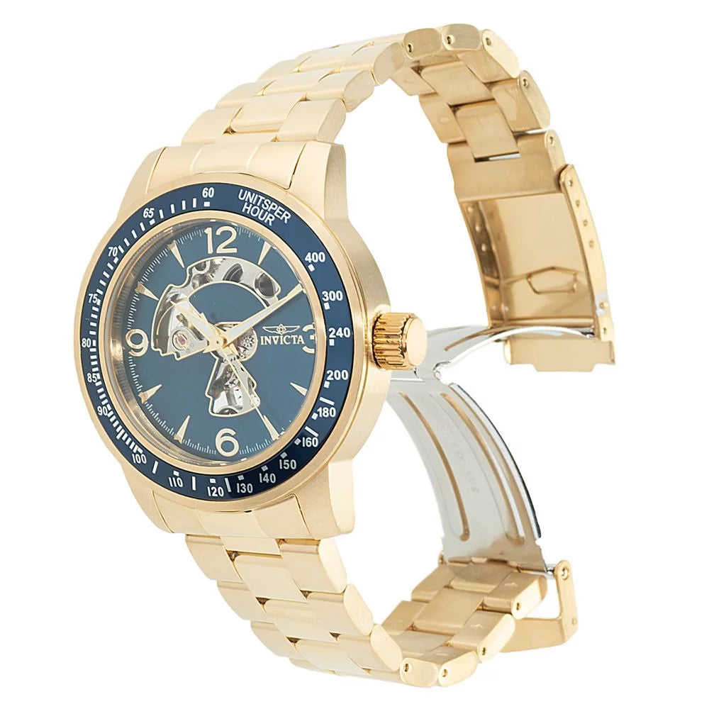Men's Mechanical Multifunction Green Dial Watch N204169