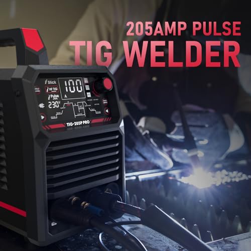 200A AC/DC TIG Welder with Pulse, Dual Voltage Inverter N89704