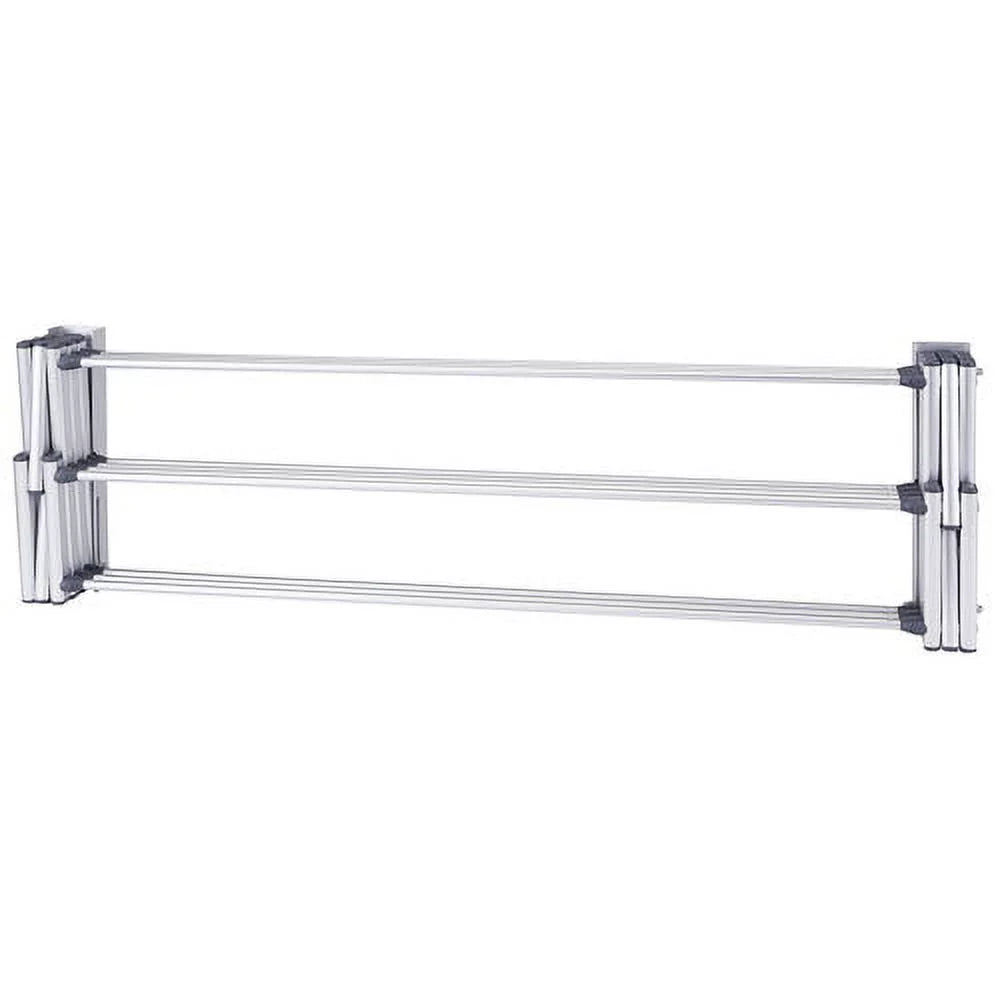 Accordion Wall Drying Rack Collapsible Aluminum P308292