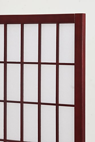 4 Panel Shoji Room Divider, Natural P768439