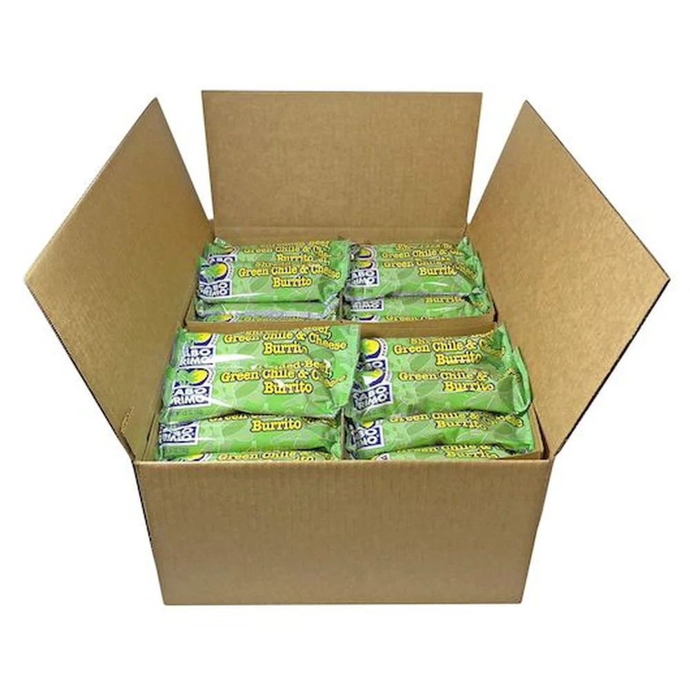Shredded Beef Green Chile Cheese Burrito, 5.35 oz, 80 per case F199