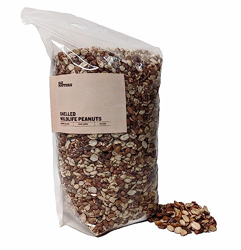 Wildlife Shelled Peanuts, 10 lbs for Birds and Squirrels Y354