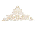 Sungmor Victorian Style Cast Iron Wall Plaque, Antique White Fleur De Lis Design Metal Wall Art Decor - 11.8 Inch Large Decorative Shabby Chic Plaque for Doorway