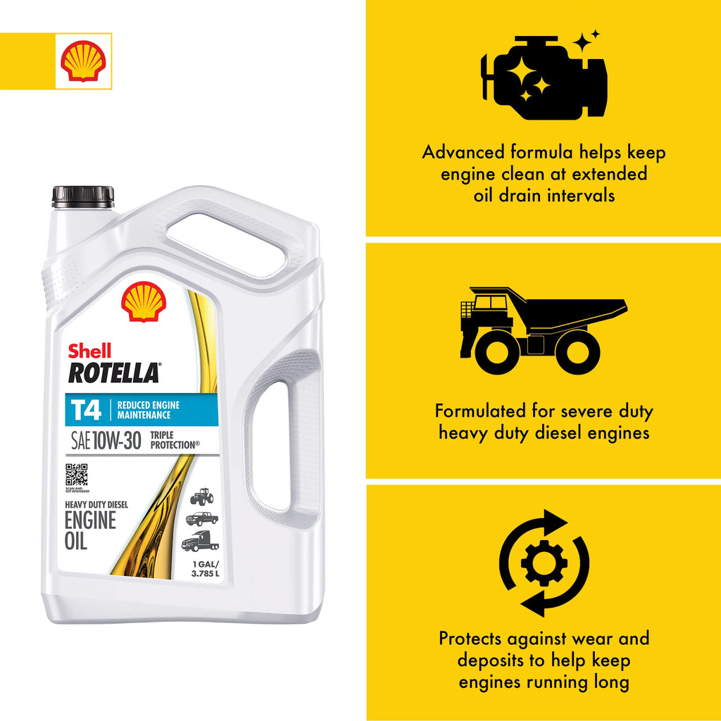 Diesel Motor Oil 10W-30, 1 Gallon, 3-Pack S65938