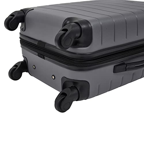 Smart Luggage Set with Cup Holder and USB Port, 20-Inch Carry-On K967