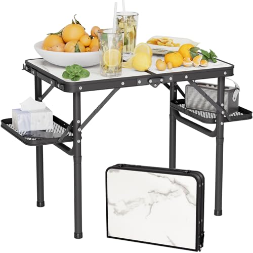 Folding Camping Table Small 2ft Portable Aluminum W647